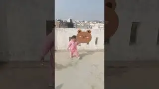 Fun Time at Roof | Duggu Kid Clips | Cute Baby Moments