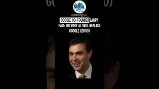 Google co-founder Larry Page on why Al will replace Google (2000). #google #larrypage#googlesuccess