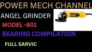 ADVANCE. ANGLE GRINDER Model 801 BEARING COMPLAINT................