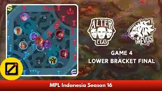 [Mini Map] Alter Ego vs EVOS Esports - Game 4 - Lower Bracket Final - MPL ID S16 Playoffs