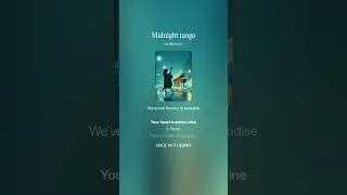 Midnight tango / #my_text_and_SUNO #lovesongs #lyricssong #tango