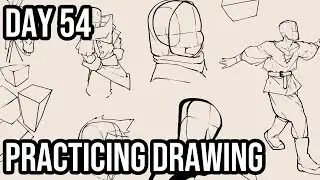 I haven't practice this in a long time - Animation Day 54
