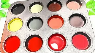 Colour Mixing // Satisfying Colour Mixing // Art Video // Colour Mixing Video // Mixing Video 