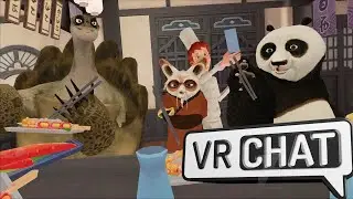 Kung Fu Panda in VRChat