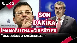 Yusuf Tekin'den Ekrem İmamoğlu'na Ağır Sözler! 