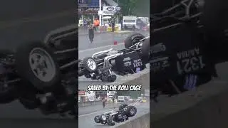 🎶 You spin me right round baby right round. T-Bucket flips and spins. #dragracing #dragrace #race