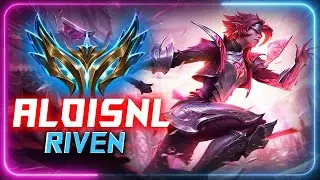 ⚡ALOISNL RIVEN TOP VS K'SANTE⚡KR CHALLENGER RIVEN GAMEPLAY⚡PATCH 14.10