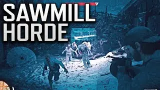 Days Gone -  Sawmill Horde Battle (Biggest Horde Fight)