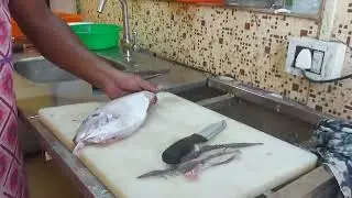 ഉടുപ്പൂരി മീന്&zwj; തൊലി കളിയുന്ന വിധം Canoly Fish Hub
