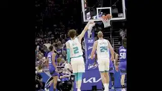Lamelo ball cook cole then make a three #nba #nba75 #hornets #lameloball #orlandomagic