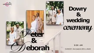 Dowry & Wedding Ceremony of Peter G. & M. Deborah | Live from Bujumbura