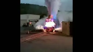 The Ghost Train at Tweetsie Railroad in Blowing Rock NC #shorts #halloween #spooky #tweetsie