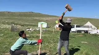 МЫ СТРОИМ МЕСТО, ЧТОБЫ ДОИТЬ ОВЕЦ