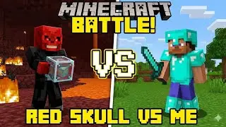 Red skull vs Me Epic Battel #Minecraft #MinecraftThings090 
