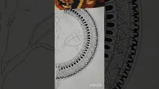 This Mandala Flower Art Will Calm Your Mind 🌼✨&rdquo; #trendingshorts #art #calmvibes #moodoftheday #peace