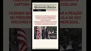 Presidente da Argentina Javier Milei publica v&iacute;deo em apoio a captura do ditador Venezuelano Maduro