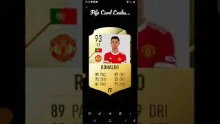 Fifa 22 Card Leaks Ronaldo vs Messi...