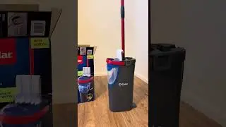 Unboxing The New OCedar Flat Mop #ocedarmop #mop #moping #cleaningtips #cleaning