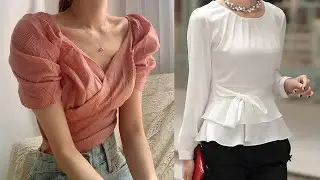 BLUSAS DE MODA LINDAS FINAS Y ELEGANTES/ BLUSAS EN TENDENCIA DE MODA 2021/ 2022/ BLUSAS BONITAS