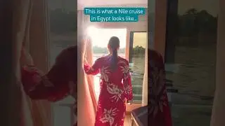 Nile Cruise from Aswan to Luxor|Ancient Temples &Egypt's Mysteries🛥️🏛️#youtubeshorts #cruise #trip