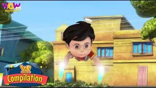 സൂപ്പർഹീറോ വീർ | Vir The Robot Boy | Compilation 62 | Best malayalam story | Cartoon