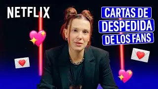 La carta de despedida para todo el elenco | Stranger Things 5 | Netflix