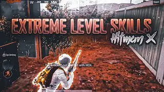 Extreme level skills | TeamX Hitman | TAMASHI | PUBG MOBILE | HITMAN