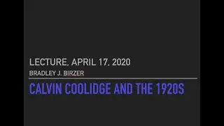 Calvin Coolidge and the 1920s