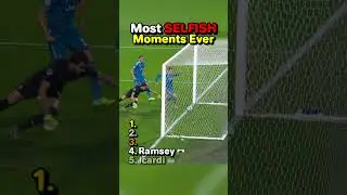 The Most SELFISH Moments In Football History! 🧠❌