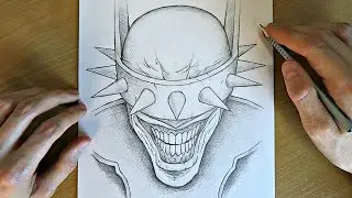 How to Draw Batman Who Laughs | Step by Step | Pencil Sketch Drawing Tutorial