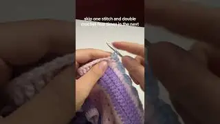 crochet scalloped border tutorial #crochet #crochettutorial #tutorial #handmade #crochetblanket