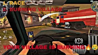 OUR VILLAGE IS BURNING I MISSION 2 I RUSSIAN CAR DRIVER UAZ HUNTER GANEPLAY I