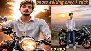 #No any third-party app use photo editing ll photo  editing kaise kare #trending