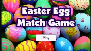EASTER EGG MATCH MATCH GAME