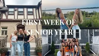 first week of my senior year! concerts, grwm, fdoc, lots of chatting