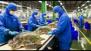 Inside the Turtle Factory: The Shocking Truth Behind Luxury Turtle Skin Products