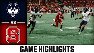 UConn vs. NC State Football Highlights (2022)