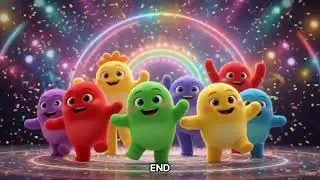 ✨ Rainbow Color Adventure | Fun Kids Song About Colors | Pixar Style 3D Animation for Children