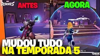 TESTANDO OS BUFFS E MUDANÇAS DA TEMPORADA 5 DO MARVEL RIVALS