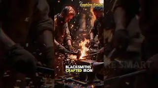 Medieval Blacksmith Secrets: How Fire and Metal Shaped Ancient Homes #Shorts