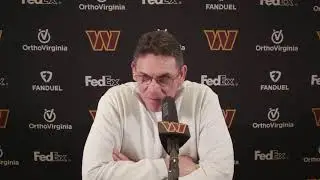 Coach Rivera Speaks to the Media | Washington Commanders