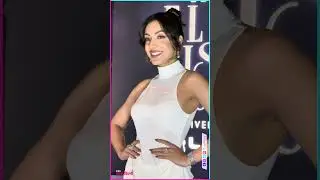 Sahher Bambba Sizzles at Elle Red Carpet in White| Total Filmi #sahherbambba  #shorts