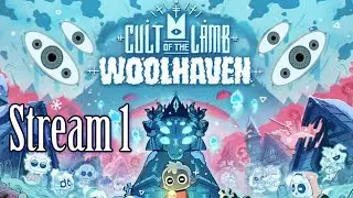 Cult of the Lamb Woolhaven during intense winter