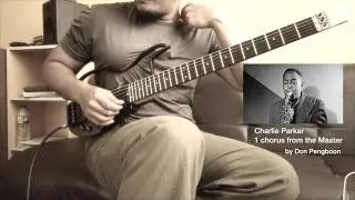 Ornithology : Charlie Parker Transcription. with ALP Guitars