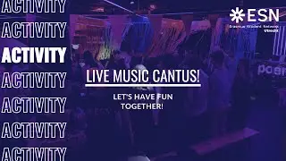 ESN Utrecht - Live Music Cantus!