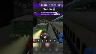 WAG-9 Train Arrives at Station 🚆 Horn Sound 🔊