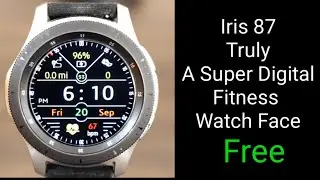 A Gear S3/Galaxy Watch Active 2  Free Digital Fitness Watch Face You Can Depend On