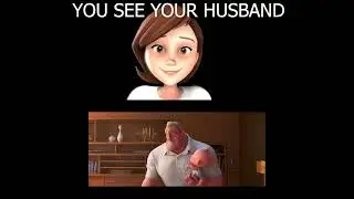 Mrs. Elastigirl becomes uncanny: you see your husband (SFM)
