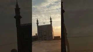 Sunset with Mosque #sunset #mosque #calming #sun