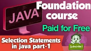 Control/Selection Statements in java part -1 #lakshmanse #codewithus code with us java